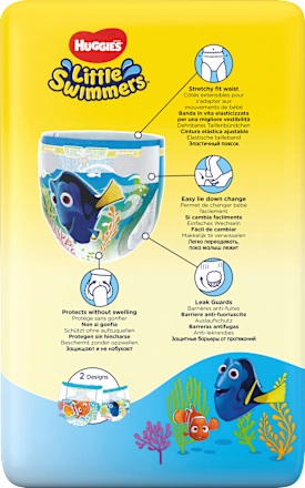 Schwimmwindeln, Gr. 2-3 (3-8 kg) Huggies Little Swimmers