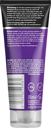 Haarkur Night-Lotion Frizz Ease Wunder-Reparatur John Frieda
