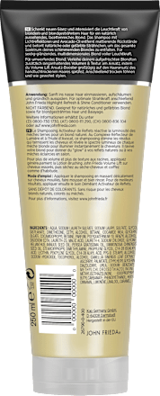 Shampoo Highlight Refresh & Shine für blondes Haar John Frieda
