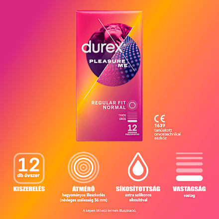 Óvszer Pleasure Me Durex