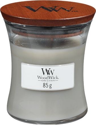 Dišeča sveča v kozarcu Fireside Wood Wick