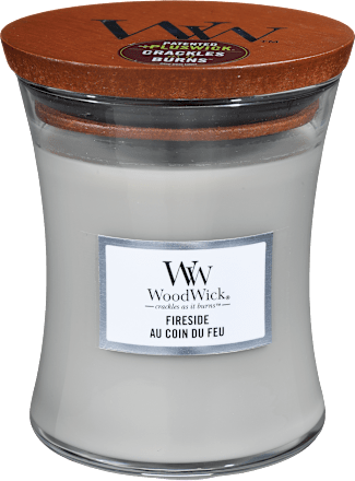 Dišeča sveča Fireside Wood Wick