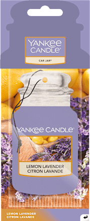 Odorizant auto cu miros de lămâie și lavandă YANKEE CANDLE