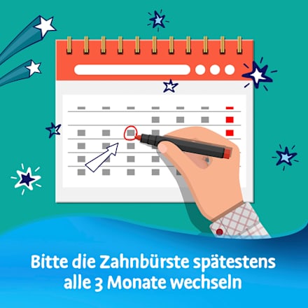 Zahnbürste Kinder Juniorzahn, 6 bis 8 Jahre weich Dr. Best