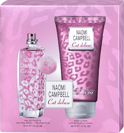 Geschenkset Cat Deluxe Eau de Toilette & Bodylotion Naomi Campbell