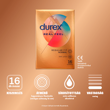 Óvszer Real Feel Durex
