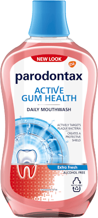ústní voda Active Gum Health Extra Fresh parodontax