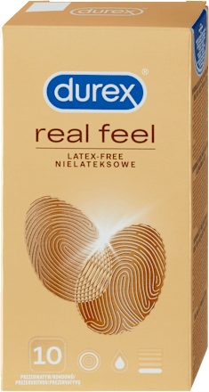 Kondomi real feel, brez lateksa durex