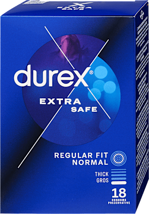 Óvszer Extra Safe Regular Fit Normal Durex