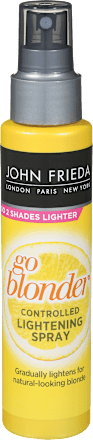 Sprej za posvetlitev las go blonder JOHN FRIEDA