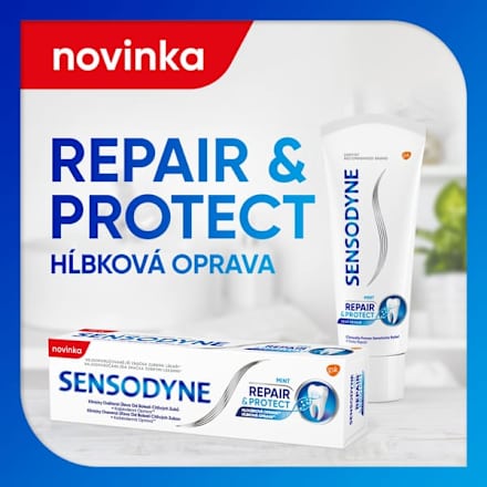 Zubná pasta Repair & Protect Whitening Sensodyne