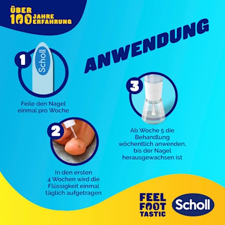 Nagelpilz Set 2in1, Feile & Tinktur Scholl