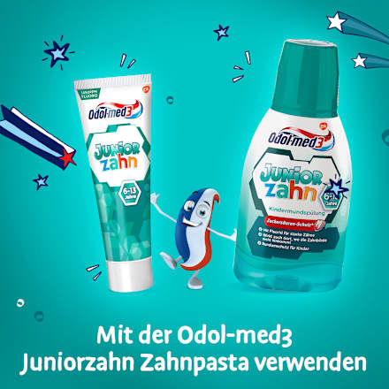 Mundspülung Kinder Juniorzahn, 6-13 Jahren Odol med 3