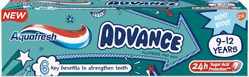Детска паста за зъби Advanced 9-12 years Aquafresh