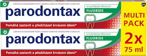 zubní pasta Fluoride 2x75 ml parodontax