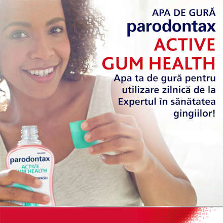 Apă de gură Daily Gum Care Fresh Mint parodontax
