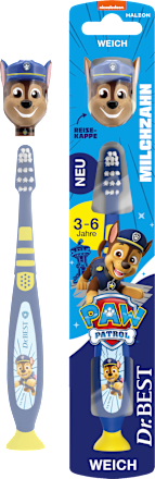 Zahnbürste Milchzähne Kinder Paw Patrol sortiert Dr. Best