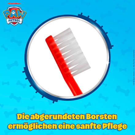 Zahnbürste Kinder Paw Patrol, bis 7 Jahren  Vorteilspack (2+1 Gratis) Dr. BEST