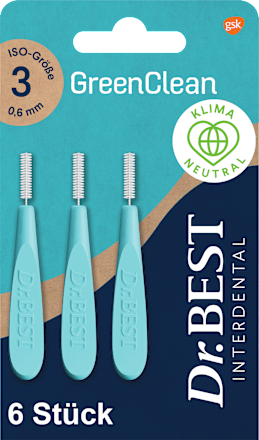 Interdentalbürsten GreenClean - Größe 3 Dr. Best