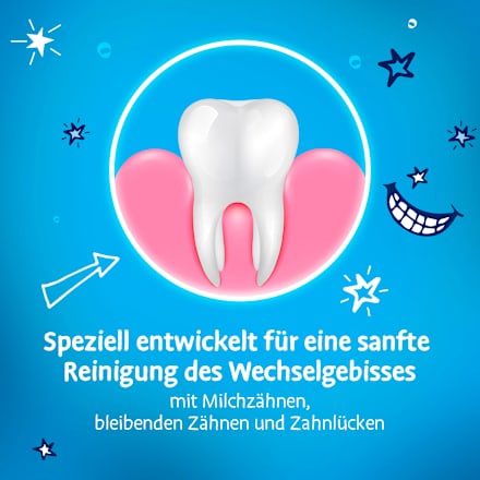 Zahnbürste Kinder Juniorzahn, 6 bis 8 Jahre weich Dr. Best