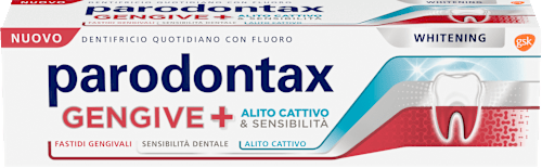 Dentifricio Gengive+ Whitening parodontax