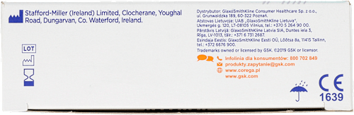 Tabletki do czyszczenia protez, Podwójna siła  COREGA