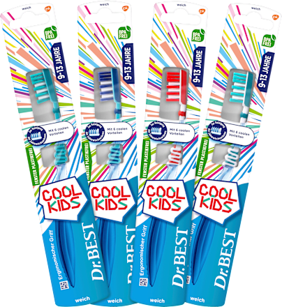 Zahnbürste Kinder Cool Kids weich sortiert Dr. Best