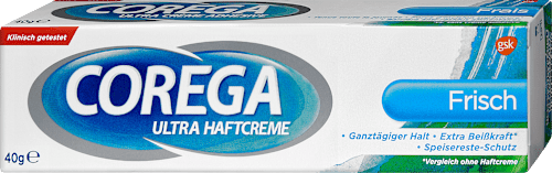 Haftcreme Ultra mit frischem Minzgeschmack COREGA