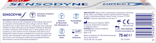 Zahnpasta Direct  Sensodyne