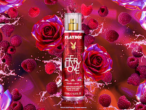 Dámsky telový sprej Fiery Love PLAYBOY
