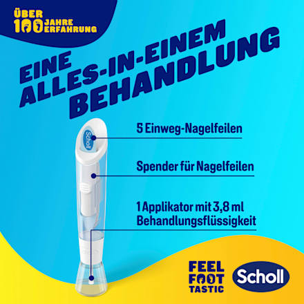 Nagelpilz Set 2in1, Feile & Tinktur Scholl