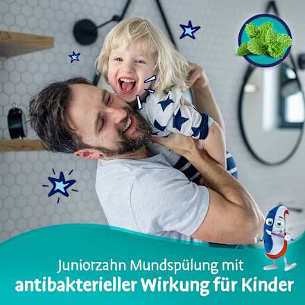 Mundspülung Kinder Juniorzahn, 6-13 Jahren Odol med 3