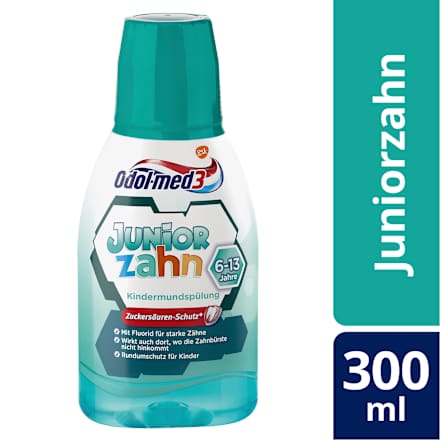 Mundspülung Kinder Juniorzahn, 6-13 Jahren Odol med 3