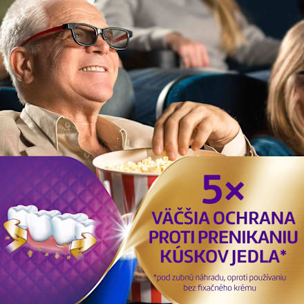 Fixačný krém na zubné náhrady Power Max upevenenie + utesnenie COREGA