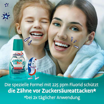Mundspülung Kinder Juniorzahn, 6-13 Jahren Odol med 3