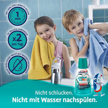 Mundspülung Kinder Juniorzahn, 6-13 Jahren Odol med 3