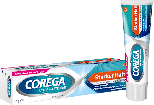 Haftcreme Ultra, starker Halt COREGA