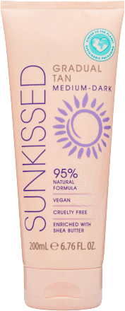 samoopalovací krém Gradual Tan Medium Dark SUNKISSED