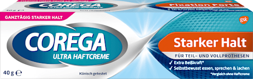 Haftcreme Ultra, starker Halt COREGA