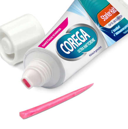 Haftcreme Ultra, starker Halt COREGA