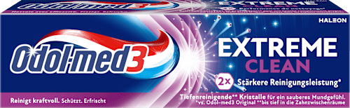 Zahnpasta Extreme Clean Odol med 3