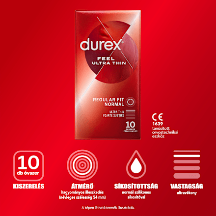 Óvszer Feel Ultra Thin Durex