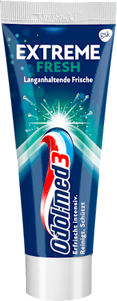 Zahnpasta Extrem Fresh, Reisegröße Odol med 3