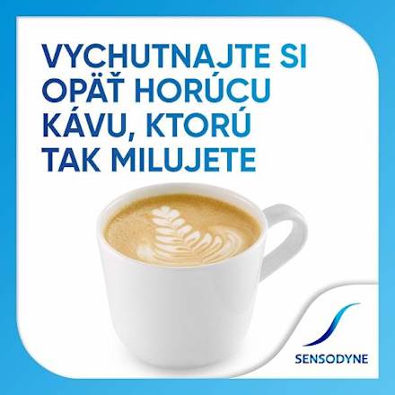 Zubná pasta s fluoridom Extra Whitening Sensodyne