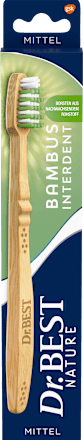 Zahnbürste Nature Bambus Interdent mittel Dr. Best
