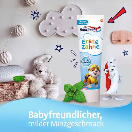 Zahnpasta Erste Zähne 0-2 Jahren Odol med 3