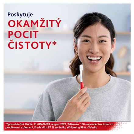 Zubná pasta Posilnenie a ochrana ďasien Whitening parodontax