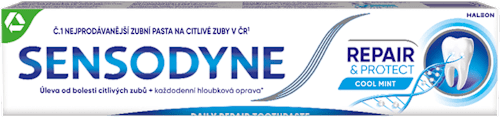 Zubná pasta s fluoridom Repair & Protect Sensodyne