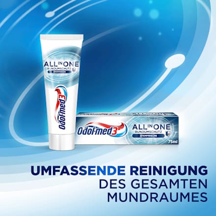Zahnpasta All in One Rundumschutz Atemfrische Odol med 3