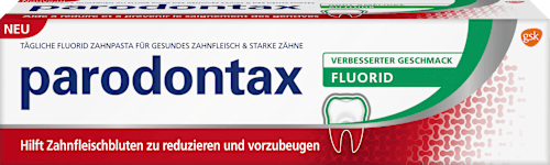 Zahnpasta Fluorid Parodontax